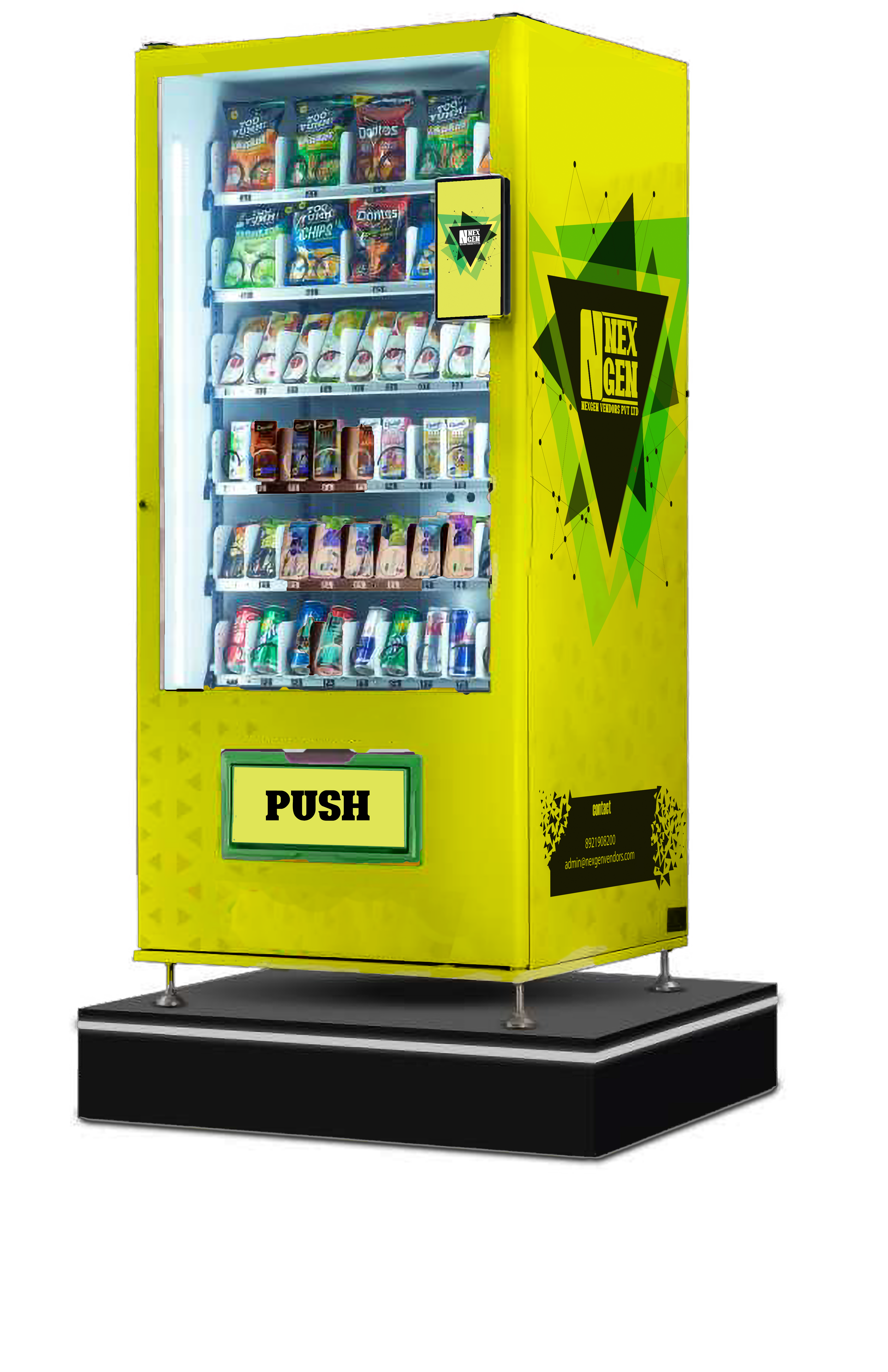 NX-350 Spiral Delivery Vending Machine