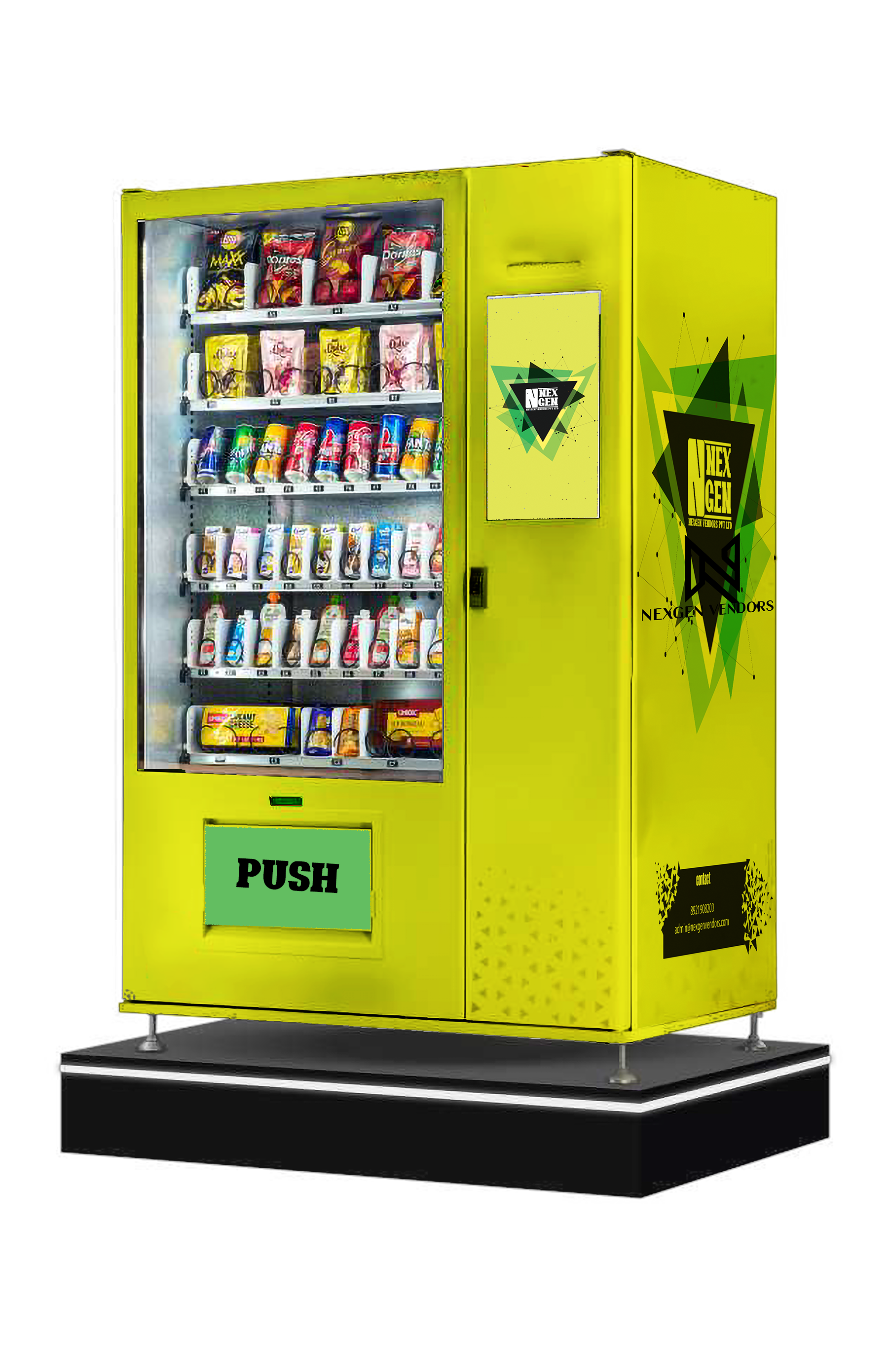 NexGen NX-350-MAX Spiral Delivery Vending Machine
